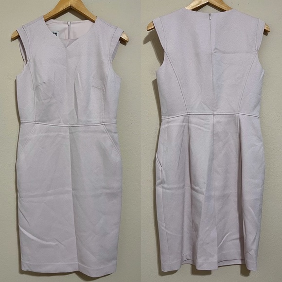 Anne Klein - Seam-Waist Sheath Dress - Picture 2 of 8